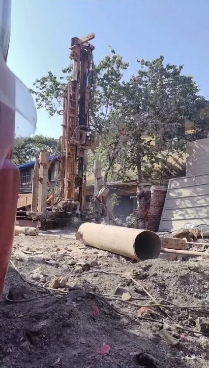 霍山工地施工用水井